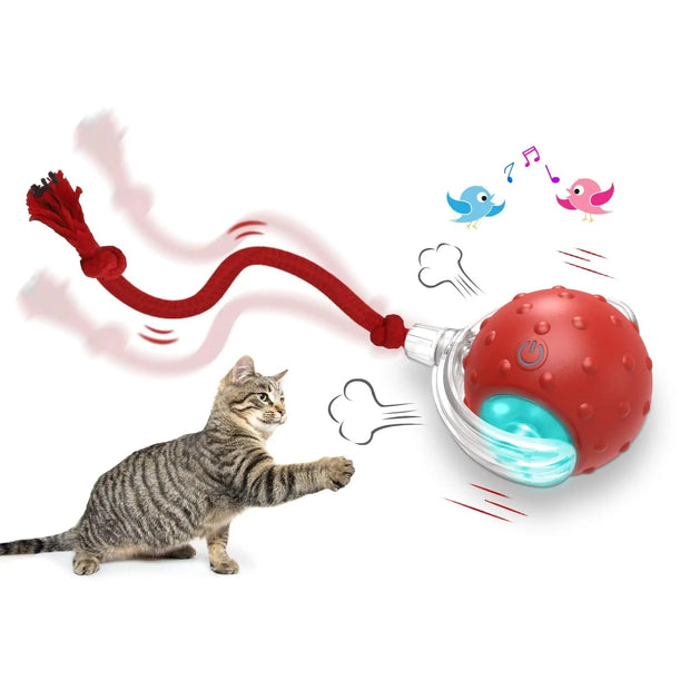 Self-Rotating Smart Cat Ball – Auto-Play Interactive Toy