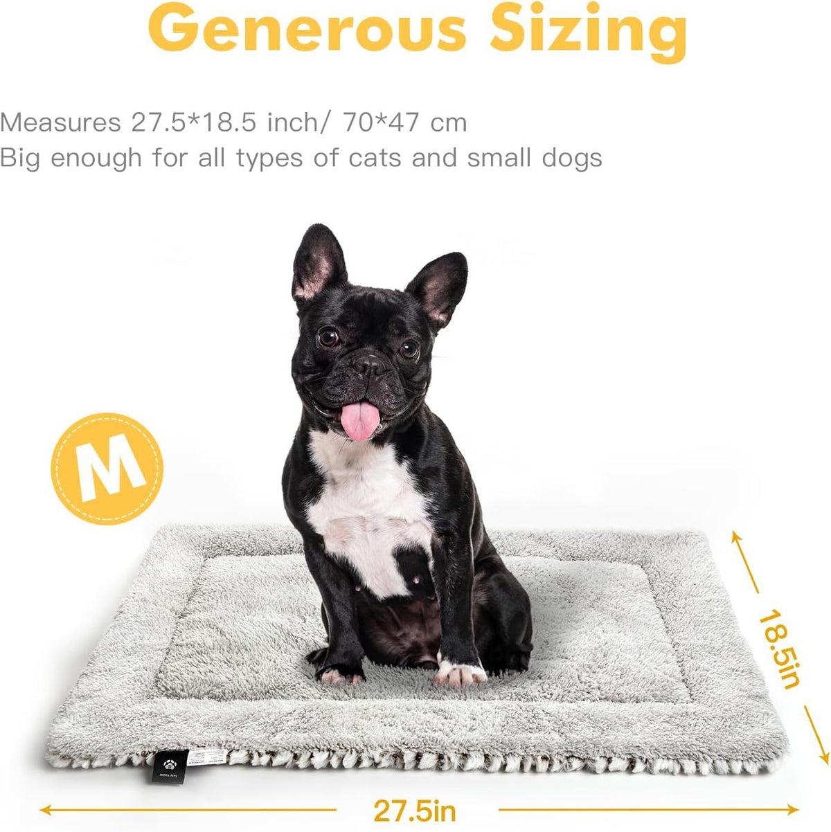 Double-Sided Sleeping Mat Blanket, for dogs and cats.