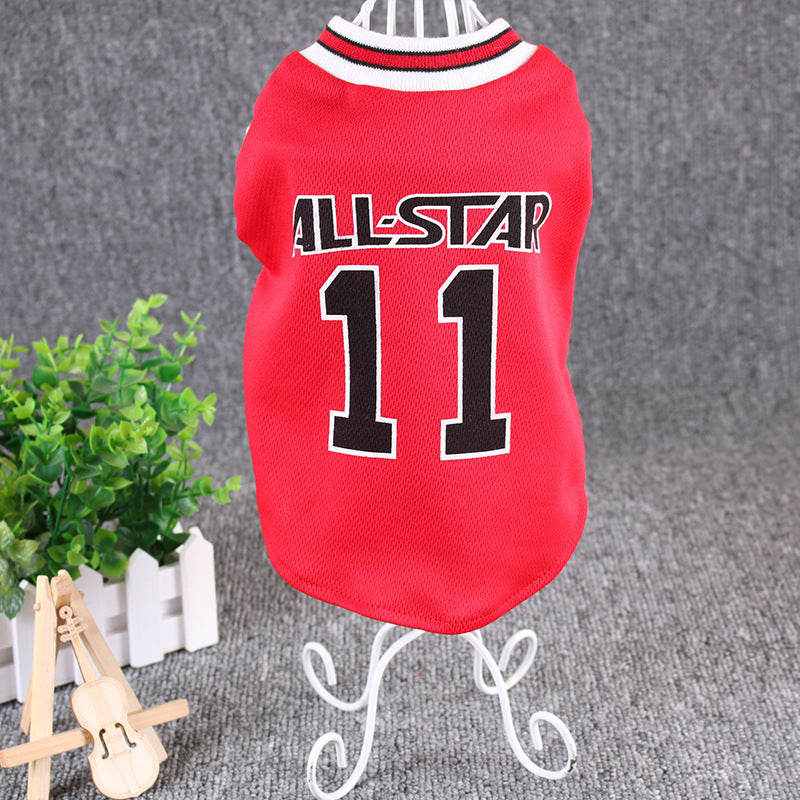 Cotton Dog Vest for Spring and Summer, Sizes S to XXL