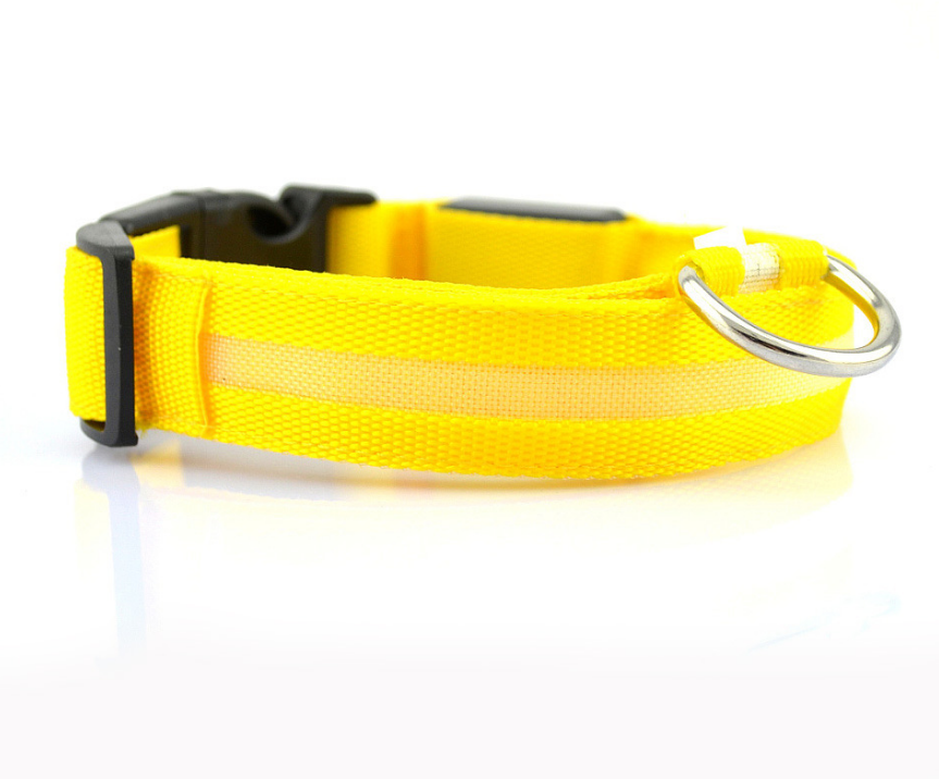 LED Glow-in-the-Dark Collar, for dogs and cats.