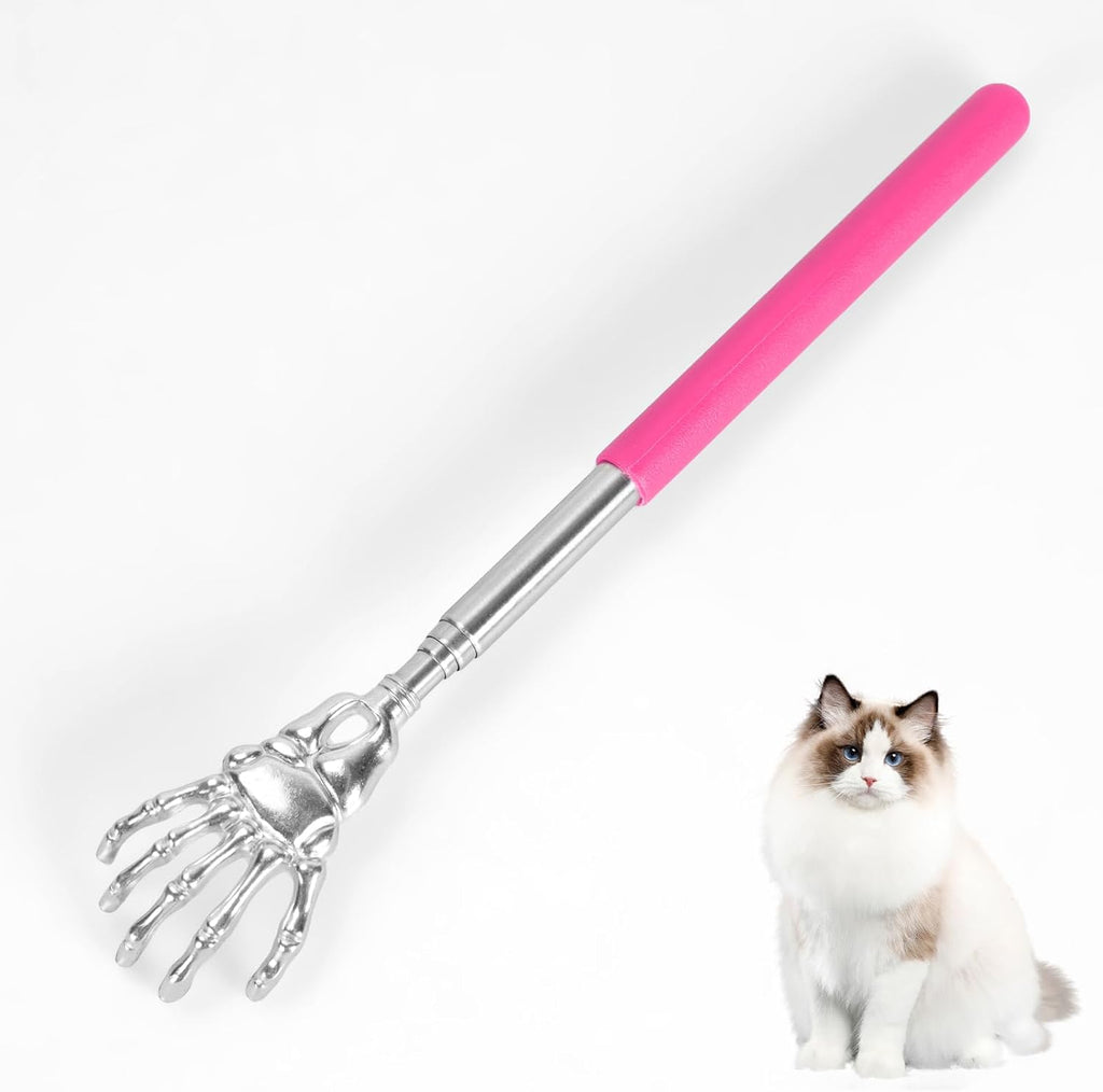 Retractable Wand Toy and Comb for Playful Cats, for cats.
