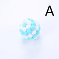 Colorful Plush Sound Ball Toy, for cats.