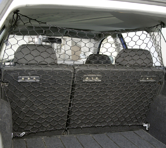 Mesh Trunk Cargo Area Isolation Net Barrier for Dogs