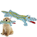 Corduroy Plush Squeaky Dog Toy in Animal Shapes, for dogs.