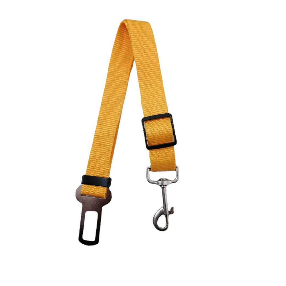 Retractable Adjustable Nylon Car Seat Tether, for dogs.
