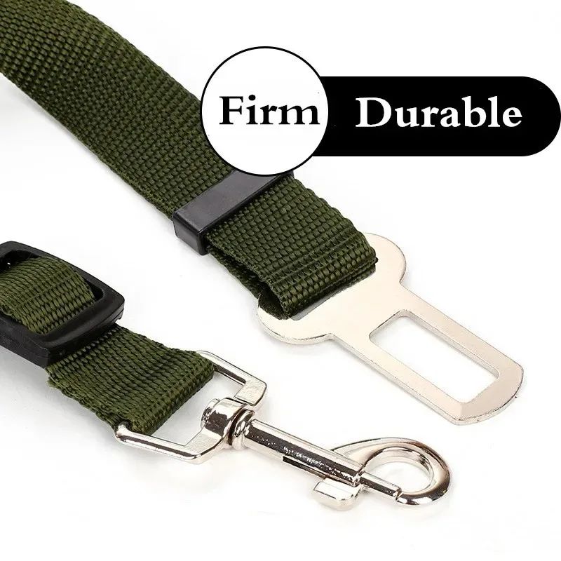 Adjustable Dog Car Seat Belt Harness for Travel