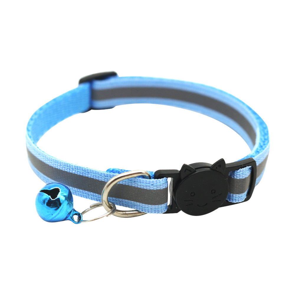 Reflective Bell Collar, for cats.