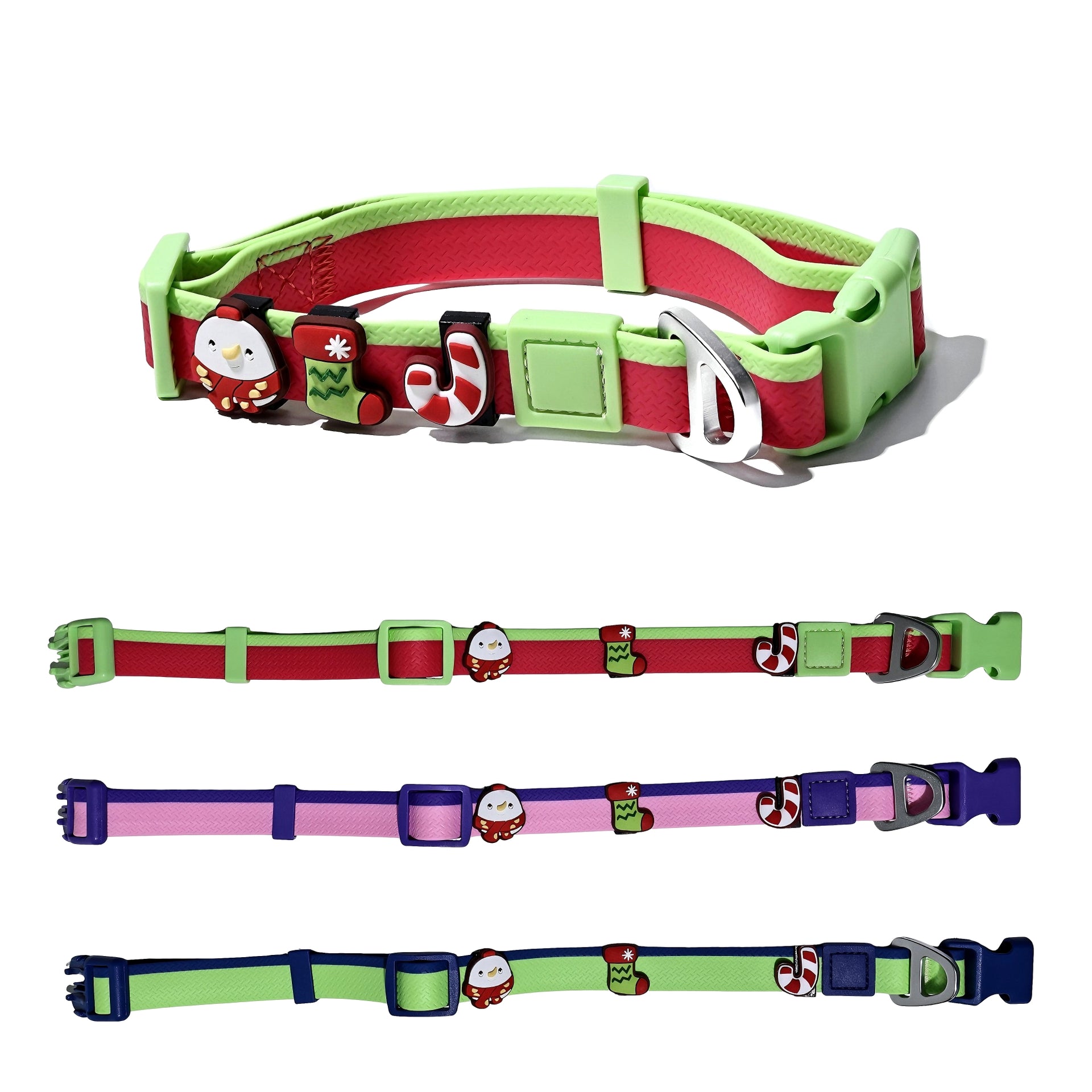 The New Dual-Color Embossed Pet Leash Set Is A Pet Product That Combines Appearance, Fun And Practicality. - kindoPet