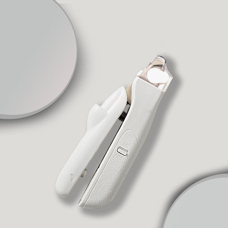 LED Stainless Steel Nail Clippers for Dogs and Cats