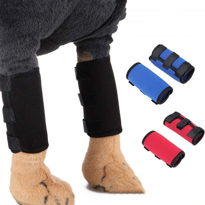 Neoprene Knee Protectors, for dogs.