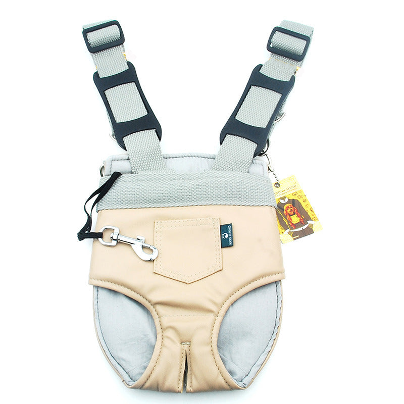 Soft Padded Pet Carrier Backpack, for dogs and cats.