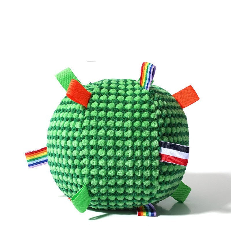 Dog Toy Vocal Ball Ring Rolling Molar Toy Wear-resistant Bite-resistant To Sleep With Vent Dog Toy Pet Toy