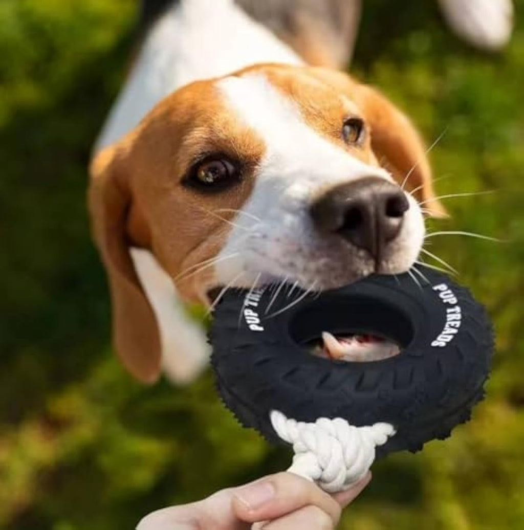 Durable Treat-Dispensing Chew Toy for Large Dogs
