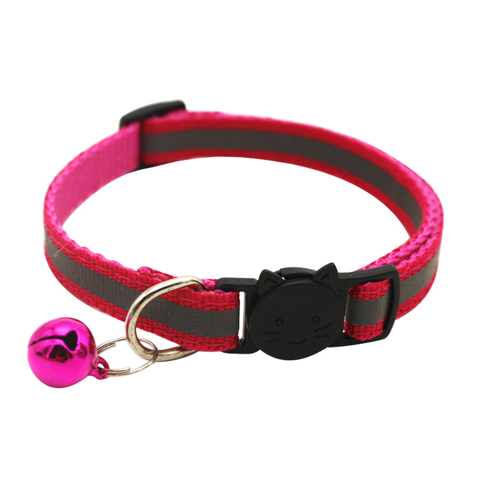 Reflective Bell Collar, for cats.
