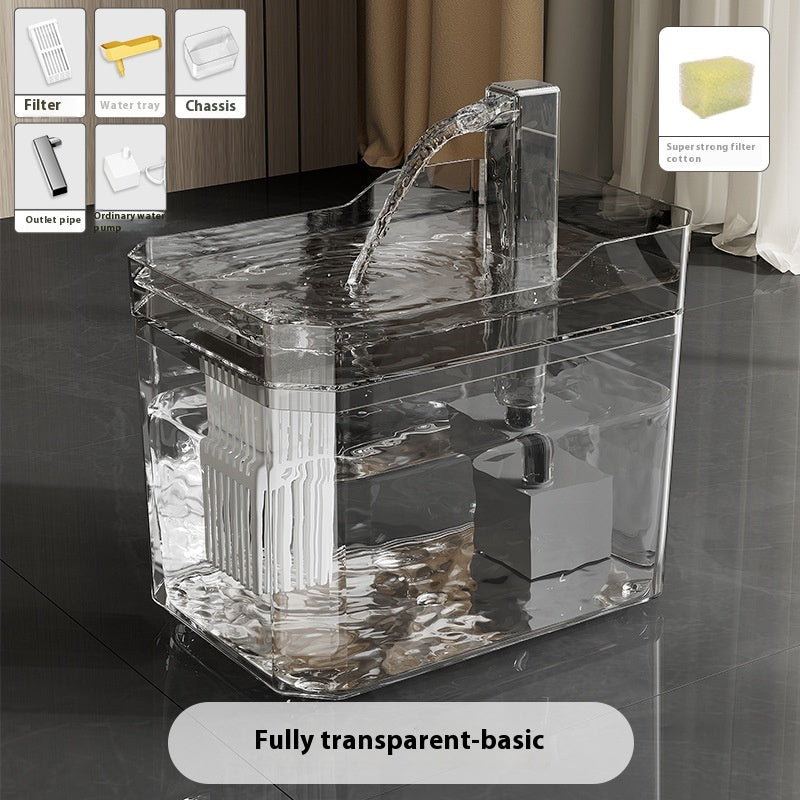 Circulating Filter Water Fountain for Indoor Cats