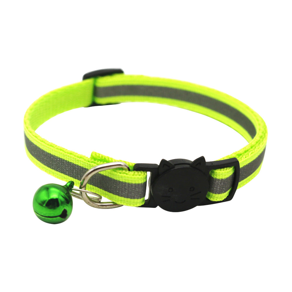 Reflective Bell Collar, for cats.