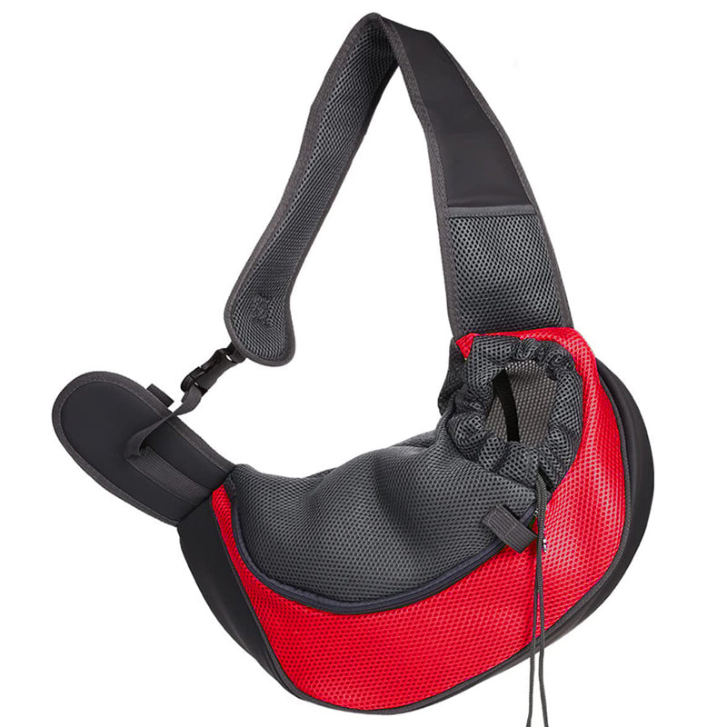Breathable Mesh Shoulder Carrier Bag, for dogs.