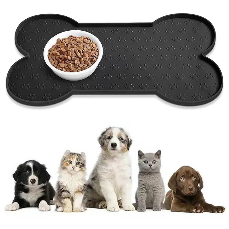 Silicone Anti-Spill Feeding Mat for Easy Cleanup