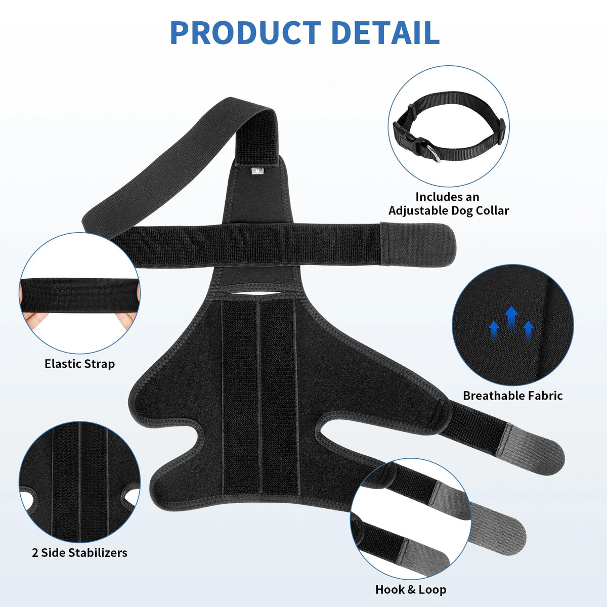Neoprene Knee Protective Cover, for dogs.