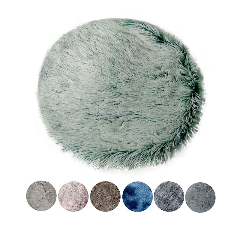 Round Pet Sleeping Mat and Seat Cushion, D40 to D80, for dogs and cats.