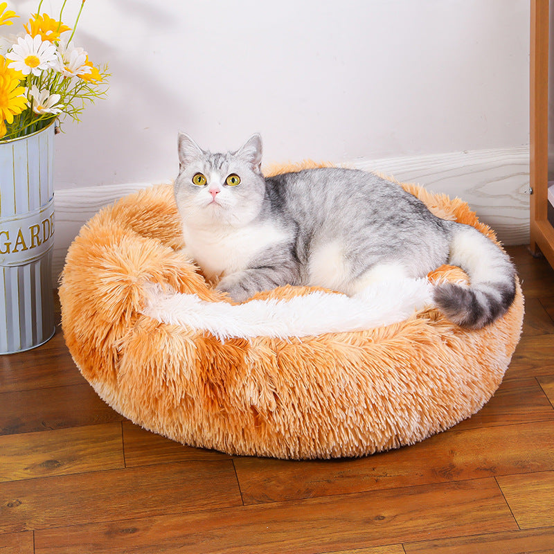 Semi-Enclosed Warm Kennel Bed, for dogs.