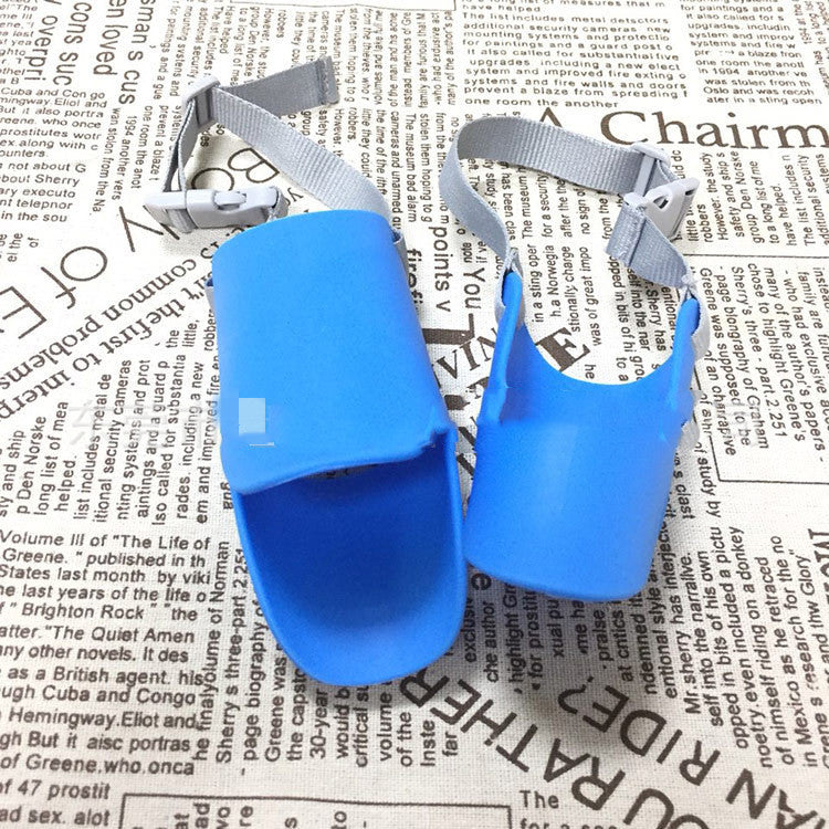 Silicone Anti-Bark Muzzle Sleeve, for dogs.