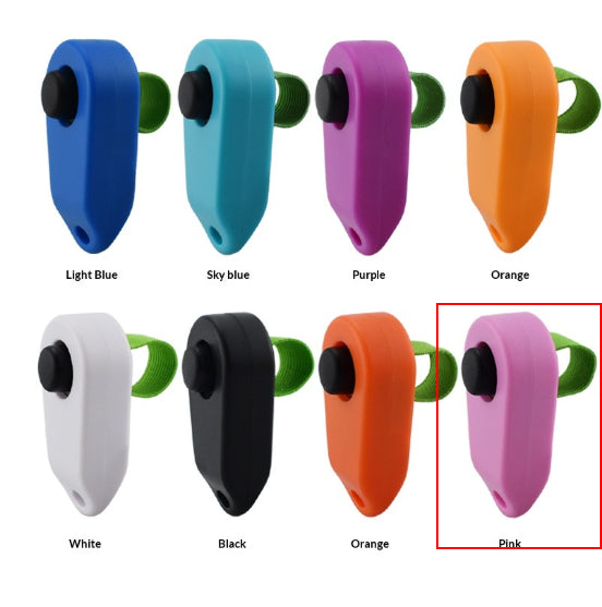 Hand-Activated Clicker Trainer, for dogs.