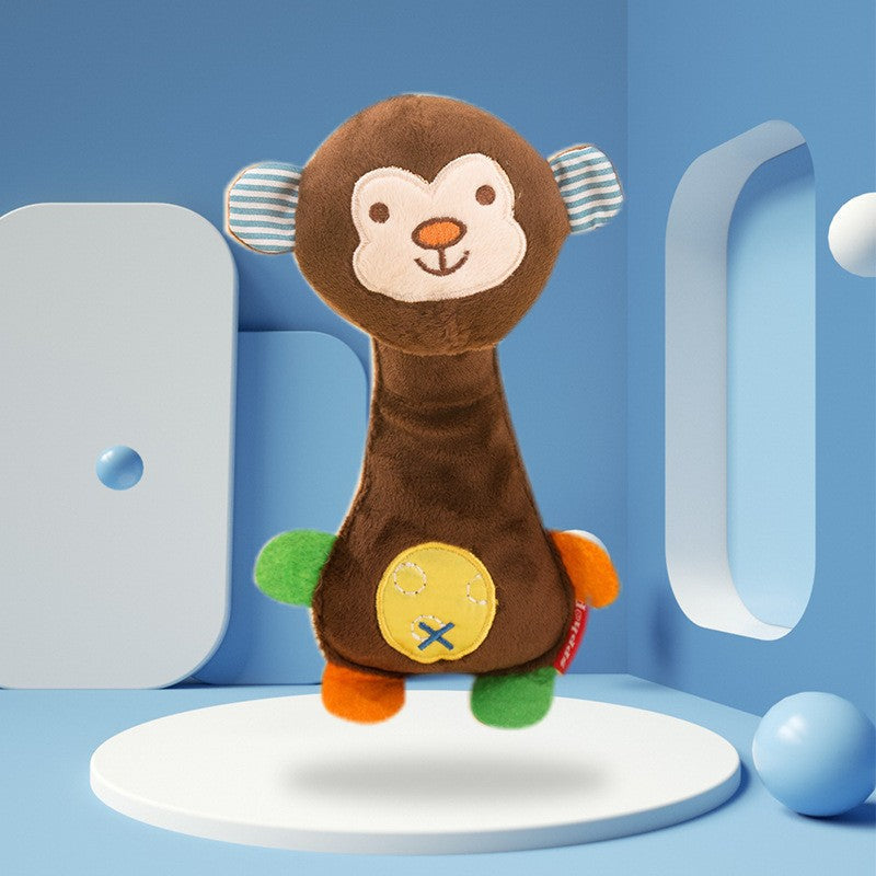 Plush Squeaky Dog Toy for Molar Play and Boredom, for dogs.