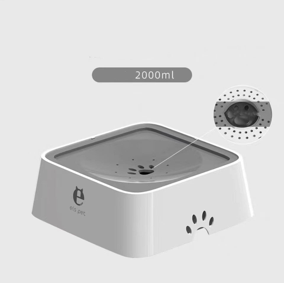 Anti-Overflow Floating Bowl Water Basin for Pets
