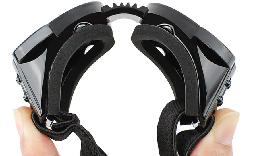 PC Sunshade Pet Goggles with Adjustable Nylon Strap, for dogs and cats.