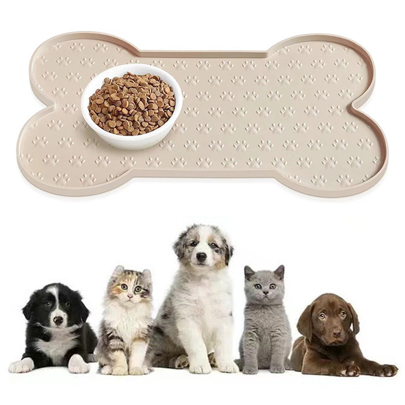 Silicone Anti-Spill Feeding Mat for Easy Cleanup