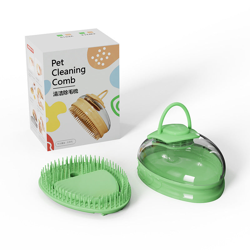 Silicone Bath and Hair Removal Brush, for dogs and cats.