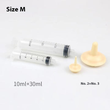 Kitten & Puppy Nursing Bottle Set – Silicone Feeding Syringe – features