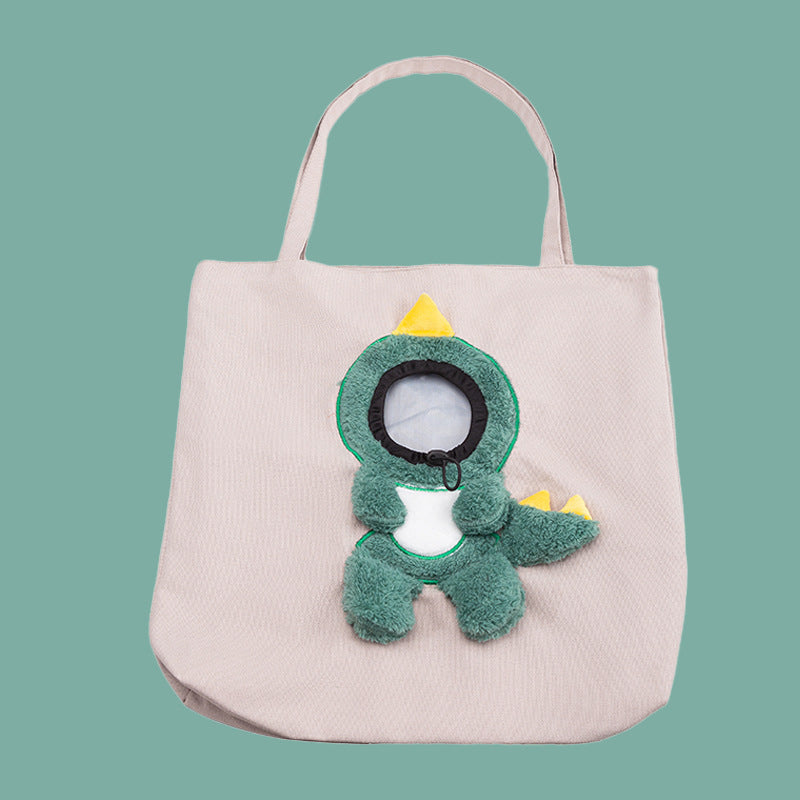 Canvas Shoulder Carrier Bag for Small Dogs and Cats