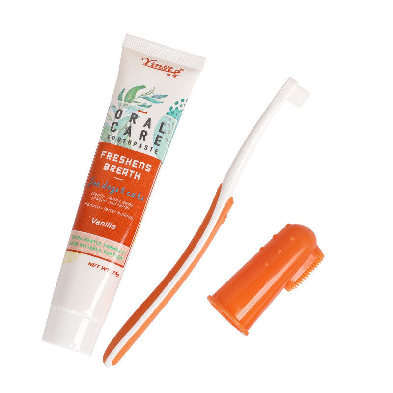 Plastic Dog Toothbrush for Everyday Dental Cleaning, for dogs.