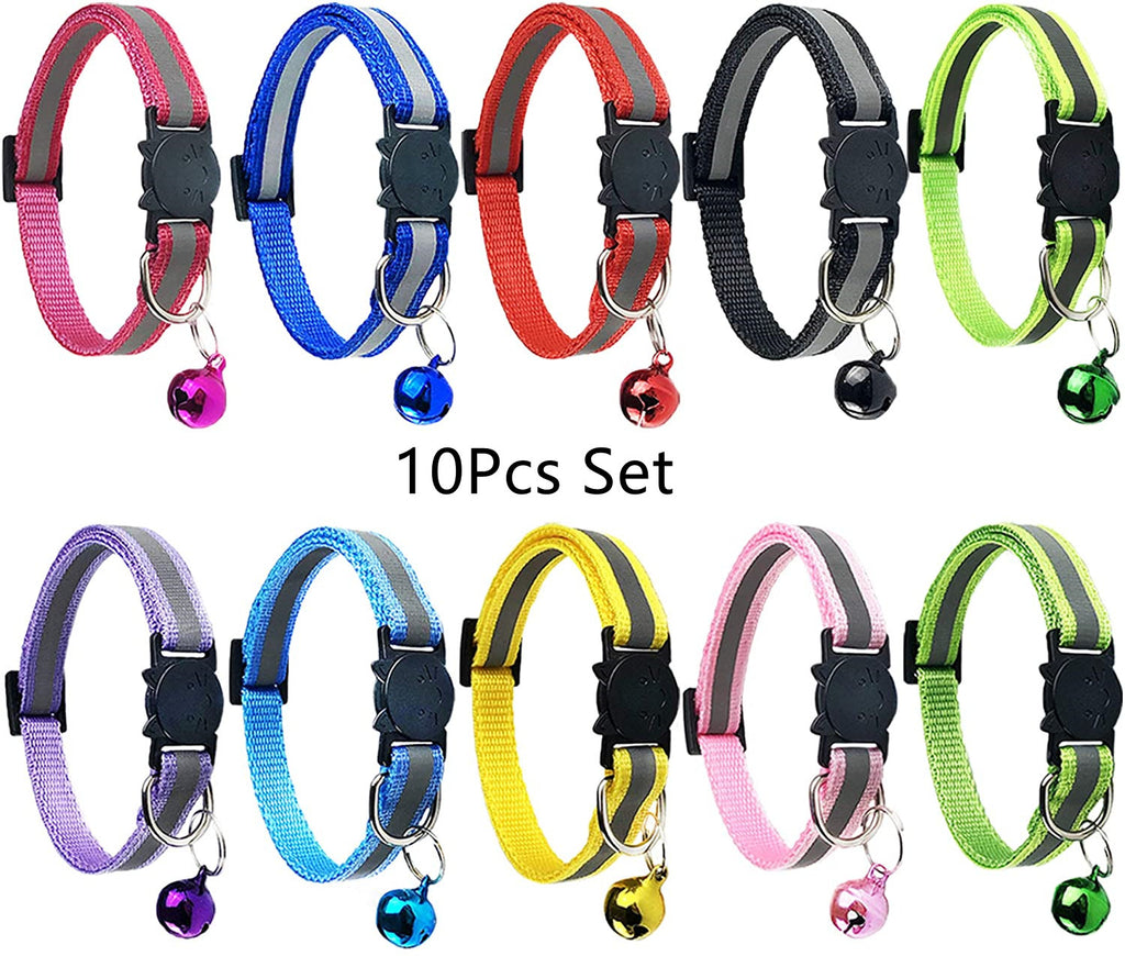Reflective Bell Collar, for cats.