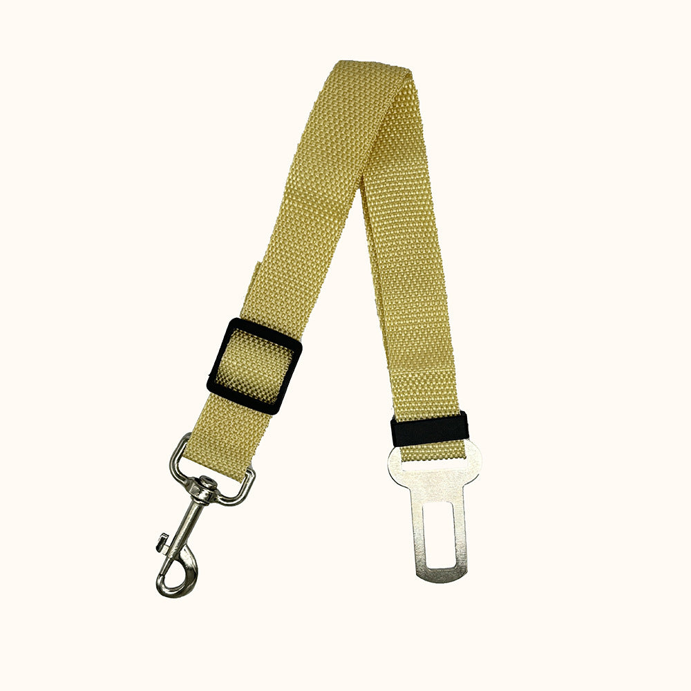 Retractable Adjustable Nylon Car Seat Tether, for dogs.