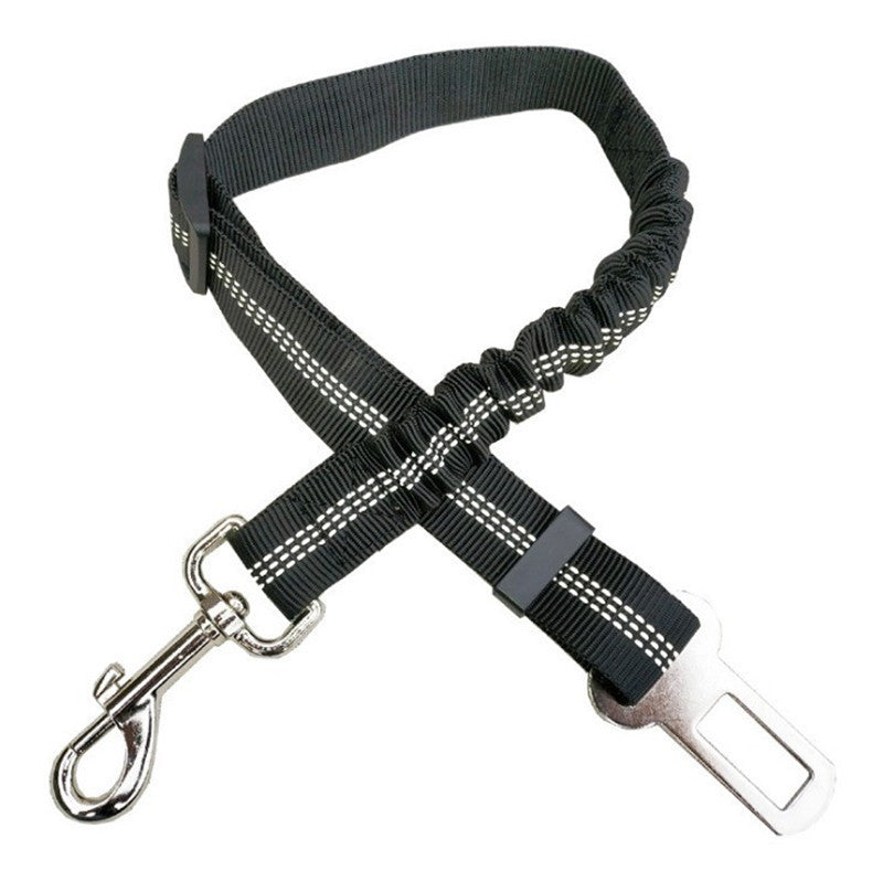 Cushioned Reflective Dog Car Seat Belt, Adjustable