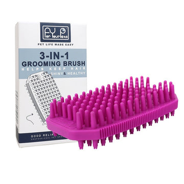 Dual-Use Pet Bath Massage Comb for Dogs with Hair Removal – packaging