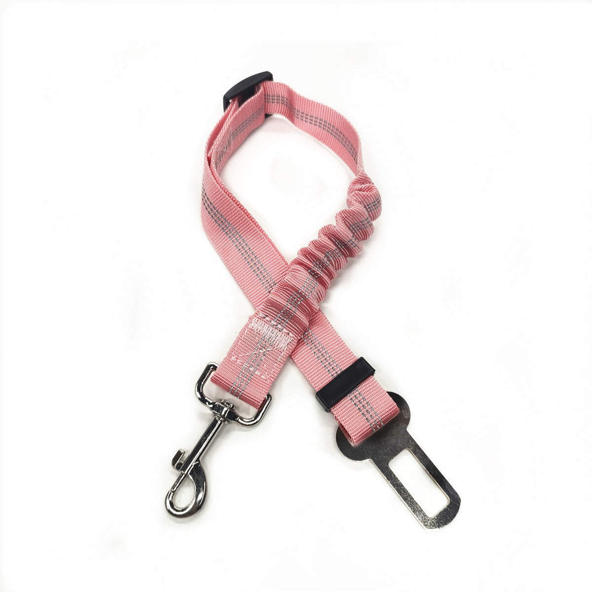 Reflective Elastic Car Seat Belt Leash for Dogs