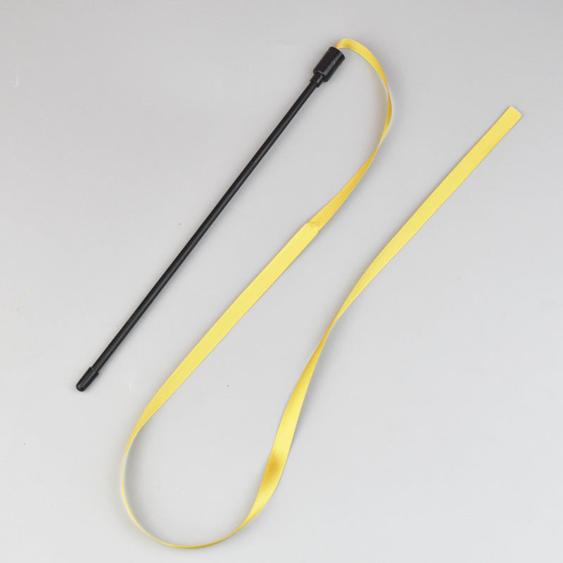 Interactive Rainbow Wand Toy, for cats.