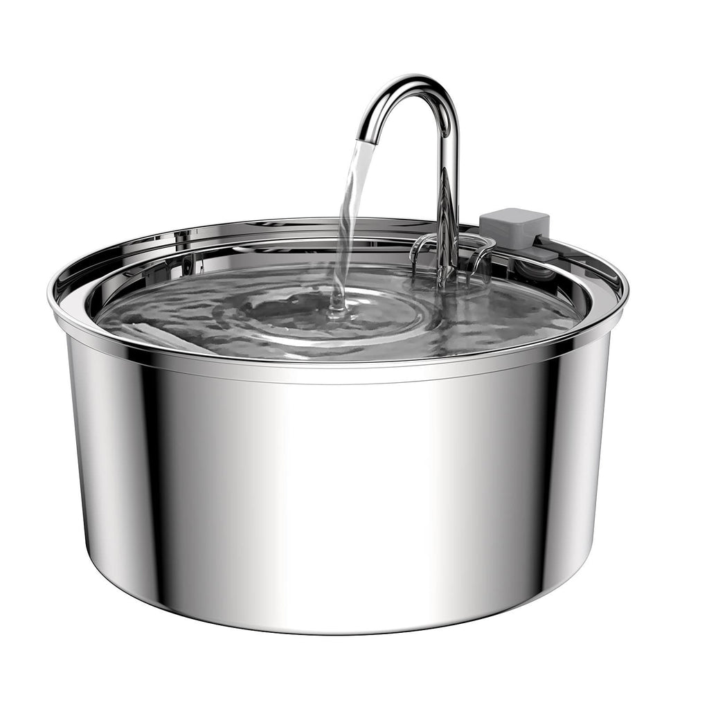 Stainless Steel Automatic Filtered Pet Water Fountain