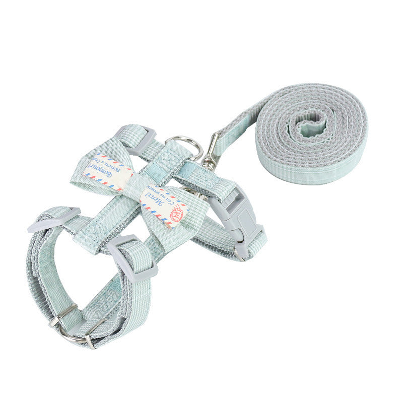 Bow Cat Pulling Rope Anti Breaking Loose Adjustable - kindoPet