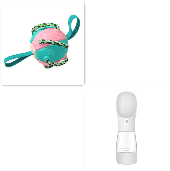 Interactive Dog Football Soccer Ball With Tabs Inflated Training Toy Outdoor Border Collie Balls Pet Products - kindoPet