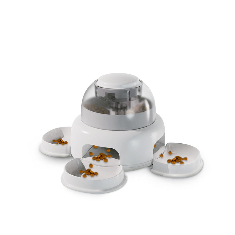 Automatic Press-Release Pet Food Feeder for Dogs