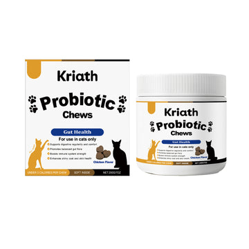 Cat Probiotic Soft Pellets – Daily Digestive Support – lifestyle photo