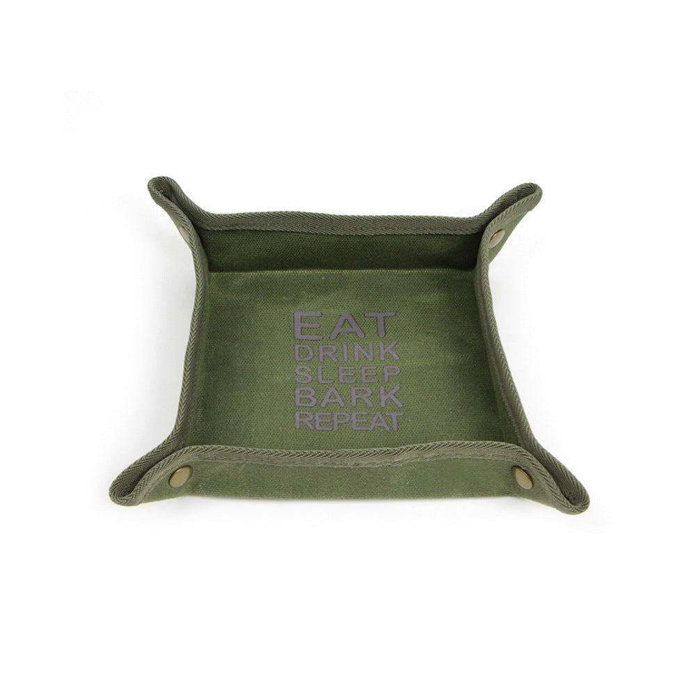 Foldable Canvas Travel Bowl, for dogs and cats.