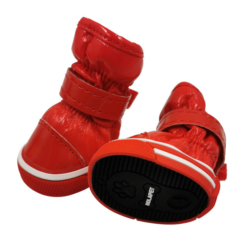 Cotton Winter Boots, for dogs.