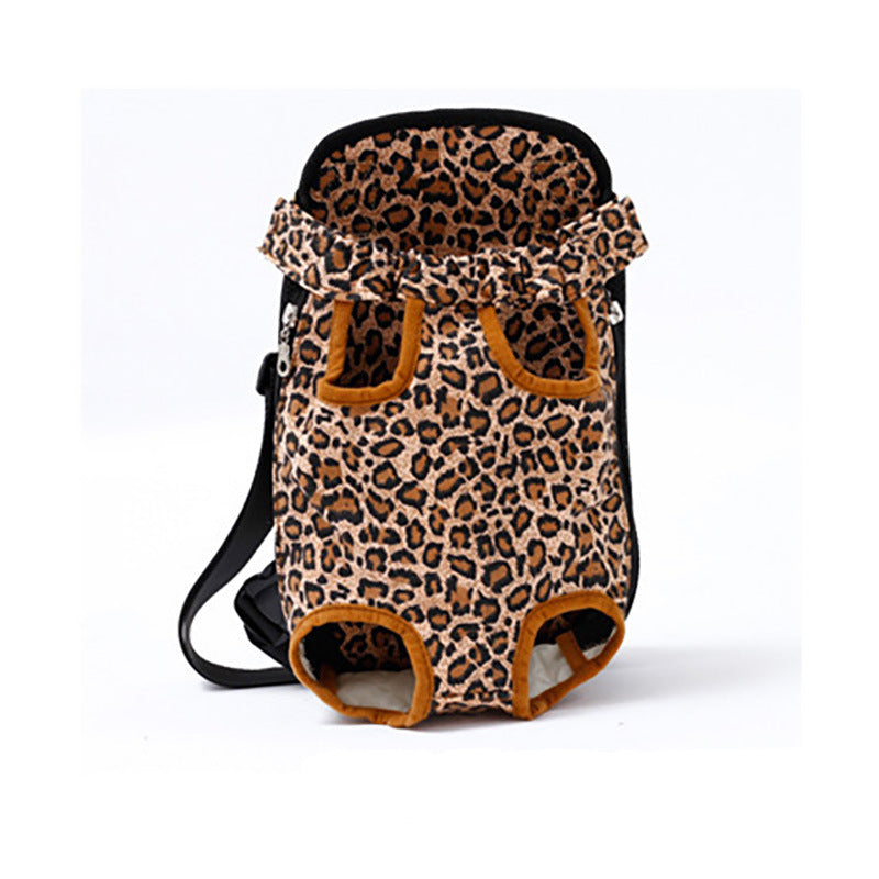 Canvas Pet Backpack Carrier, for dogs.