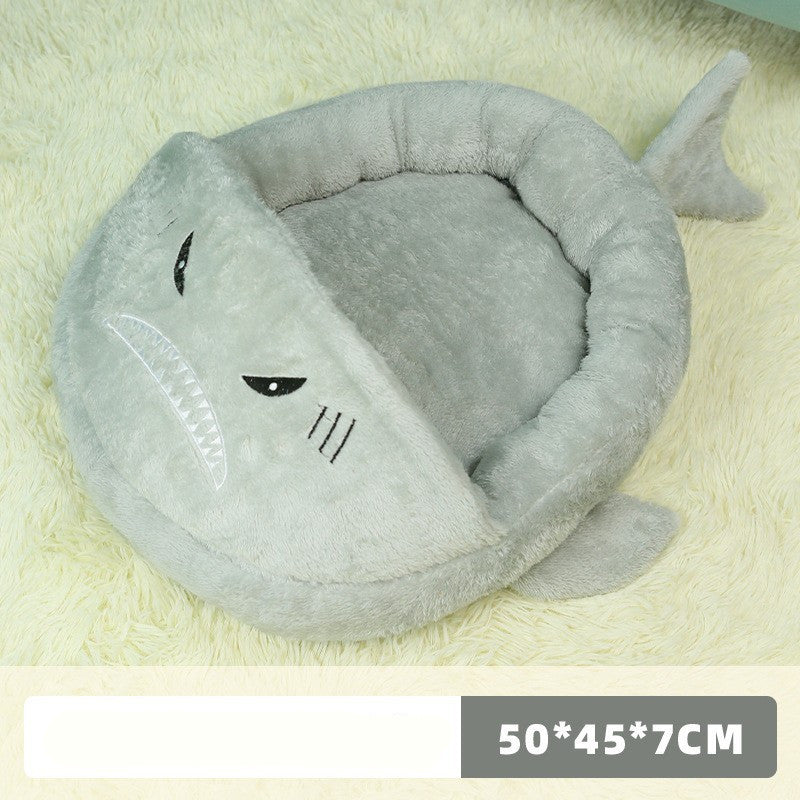 Dinosaur-Print Winter Mattress Pad, for cats.